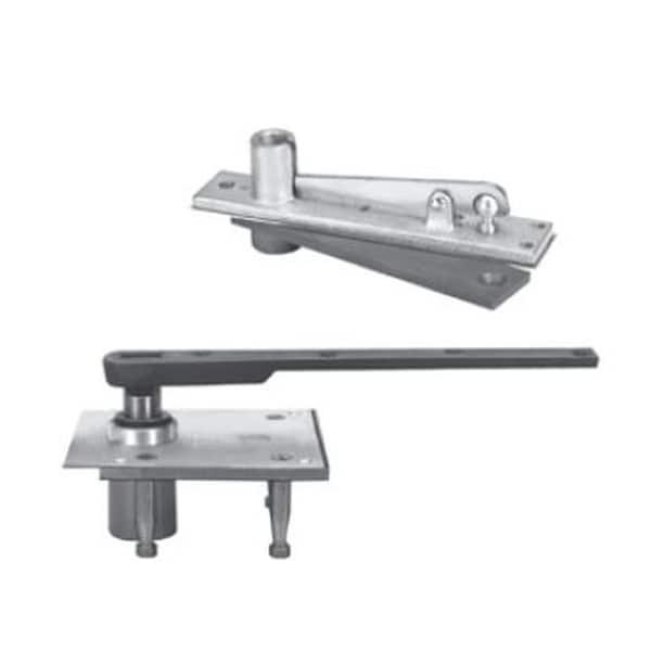 Rixson 1173415LH Left Hand 3/4" Center Hung Pivot Set with 340 Top Pivot Satin Nickel 1173415LH - main